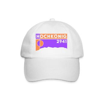 Hochkönig Hiking Hike via ferrata Finisher - Baseball Cap - white/white - Front