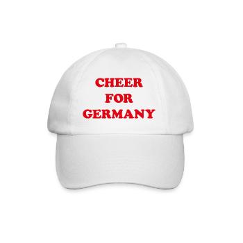 Encouragez l’Allemagne - Casquette classique - blanc/blanc - Devant