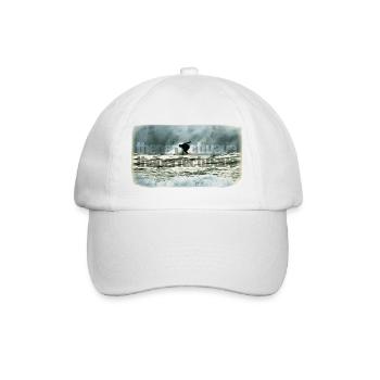 Surf sur la vague parfaite - The perfect wave - Casquette classique - blanc/blanc - Devant