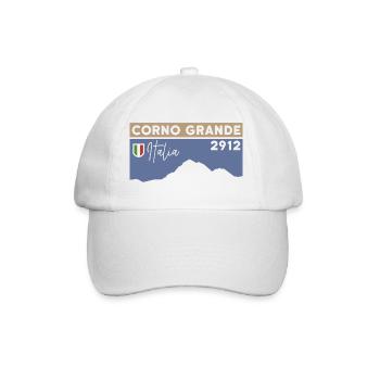 Gran Sasso Italia Corno Grande Normal Route Hike - Baseball Cap - white/white - Front