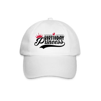 Birthday Queen 12 Happy Birthday - Baseball Cap - white/white - Front