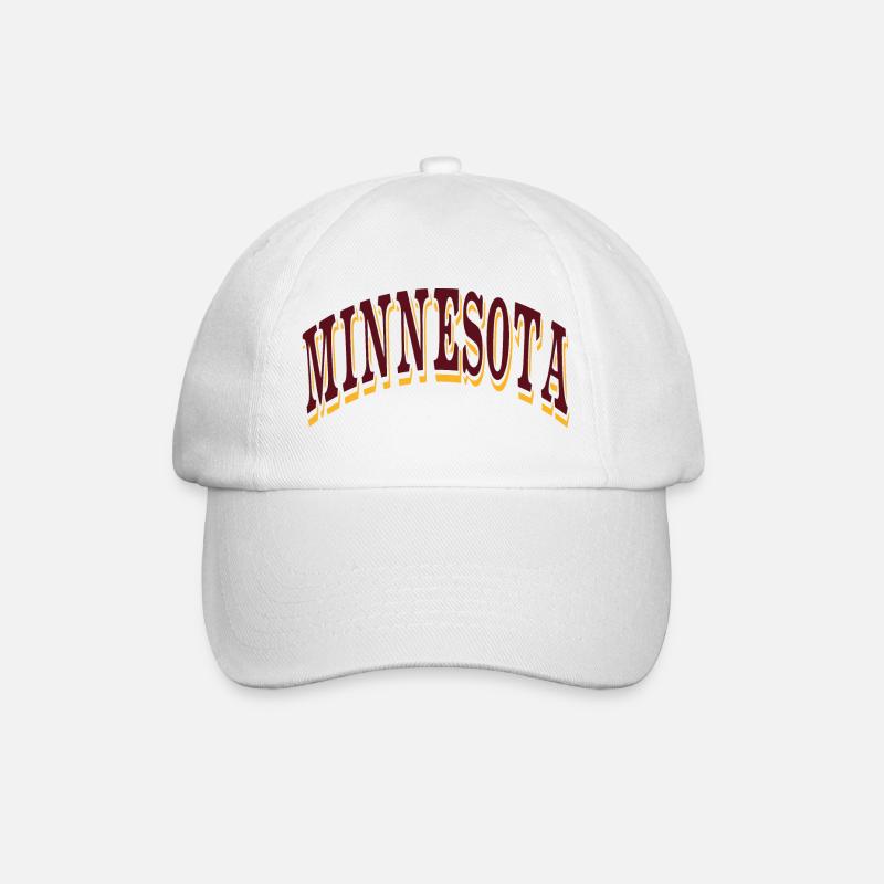 Minnesota - Casquette classique - blanc/blanc