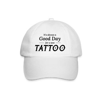 Tattoo Lovers Artist Humour Funny Quote Gift - Baseball Cap - white/white - Front