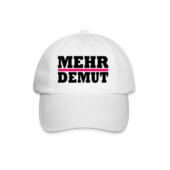 Humility - Baseball Cap - white/white - Front