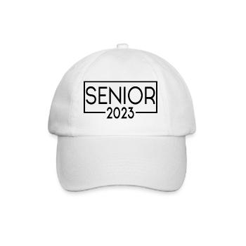 Senior 2023 - Graduated Students Graduation Party - Baseball Cap - white/white - Front