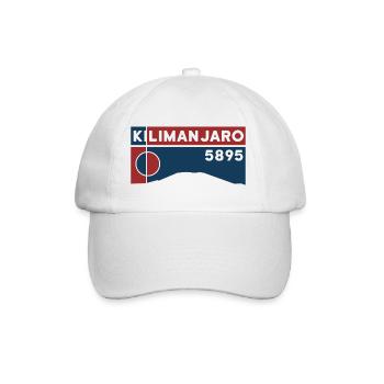 Kilimanjaro Kilimanjaro Kenya Tanzania Trekking - Baseball Cap - white/white - Front
