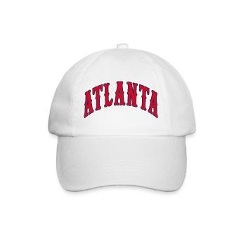 Atlanta - Baseball Cap - white/white - Front