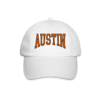 Austin - Baseballkappe - Weiß/Weiß - Vorne