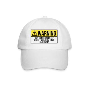Hockey sur glace Hockey sur glace - Casquette classique - blanc/blanc - Devant