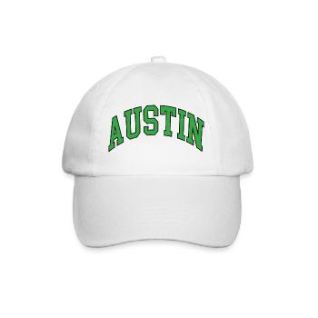 Austin - Baseballkappe - Weiß/Weiß - Vorne