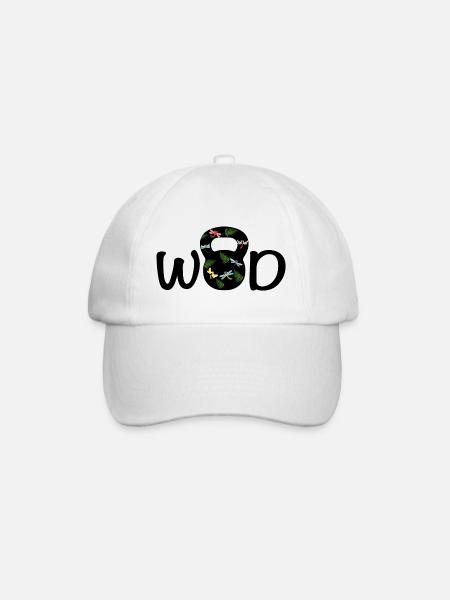 Wod Dragonfly! - Baseball Cap - white/white