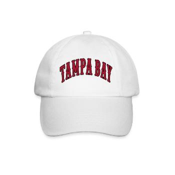 Tampa Bay - Baseballkappe - Weiß/Weiß - Vorne