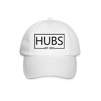 Hubs Est. 2023 Engagement For Groom's Wedding Gift - Baseball Cap - white/white - Front