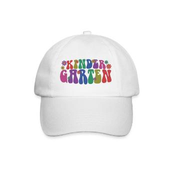Cute Kindergarten Cool Pre-K Teacher & Pupils Gift - Baseball Cap - white/white - Front
