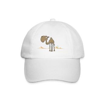Camel - Baseball Cap - white/white - Front