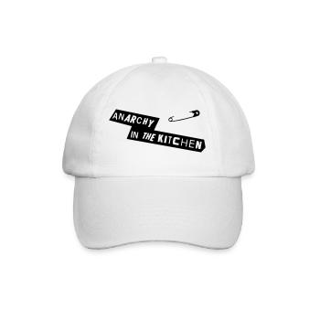 Anarchy In The Kitchen - Casquette classique - blanc/blanc - Devant