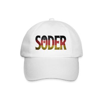 Söder CSU AFD CDU Kanzler 2021 Partei Bundestag - Baseballkappe - Weiß/Weiß - Vorne