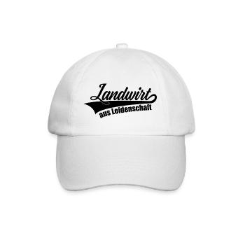 LANDWIRT AUS LEIDENSCHAFT LANDWIRTSCHAFT BAUER - Baseballkappe - Weiß/Weiß - Vorne