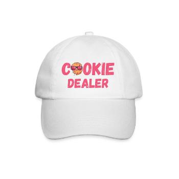 Cookie dealer - Baseball Cap - white/white - Front