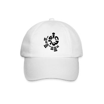 music (1c) - Casquette classique - blanc/blanc - Devant
