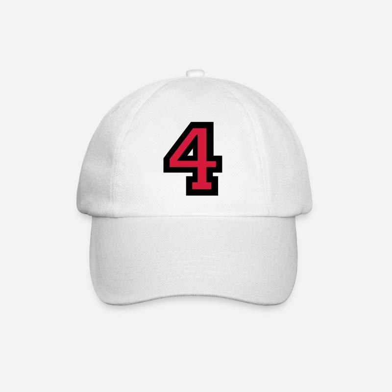 Numéro Quatre - Numéro 4 - Casquette classique - blanc/blanc