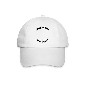 minirudel_auf_tour - Baseball Cap - white/white - Front