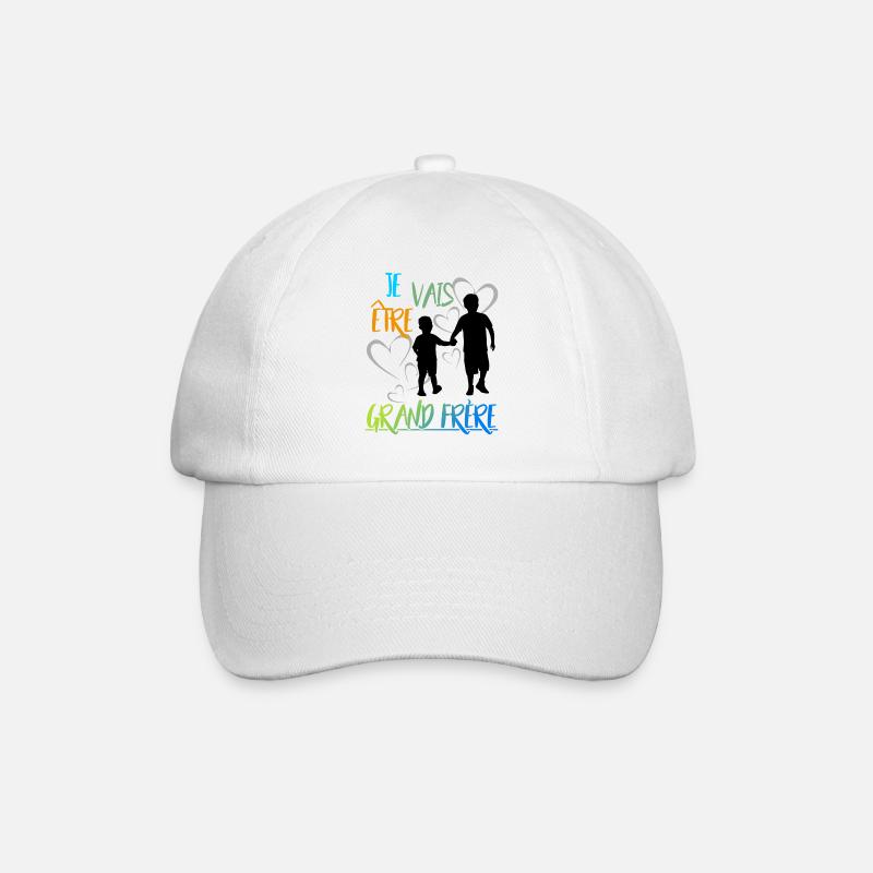futur frere - Casquette classique - blanc/blanc