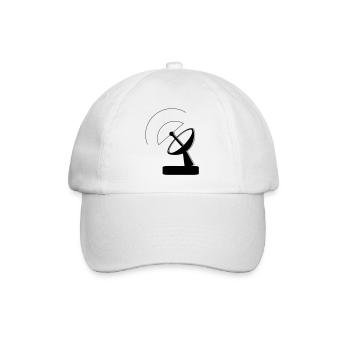 Antenne - Baseballkappe - Weiß/Weiß - Vorne