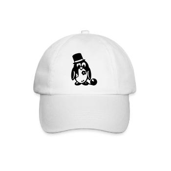 pingouin baccalauréat - Casquette classique - blanc/blanc - Devant