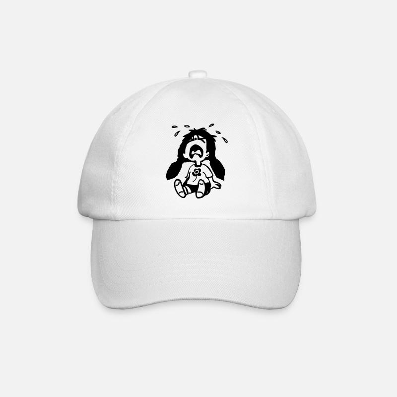 pleurnichard - Casquette classique - blanc/blanc
