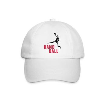 handball_122012_b_2c - Casquette classique - blanc/blanc - Devant