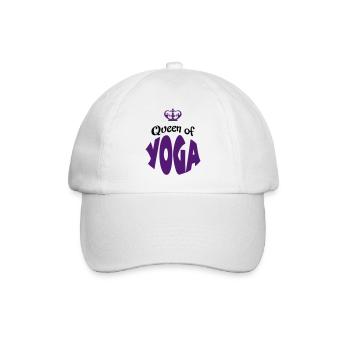 yoga - Baseball Cap - white/white - Front