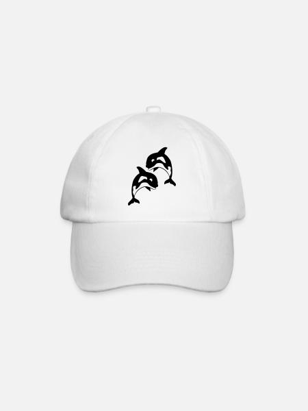 Orca - Baseballkappe - Weiß/Weiß