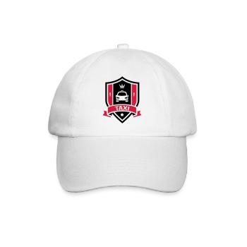 Taxi - Baseball Cap - white/white - Front