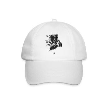 Rhode Island - Baseballkappe - Weiß/Weiß - Vorne