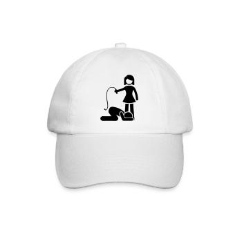 couple woman man - Baseballkappe - Weiß/Weiß - Vorne