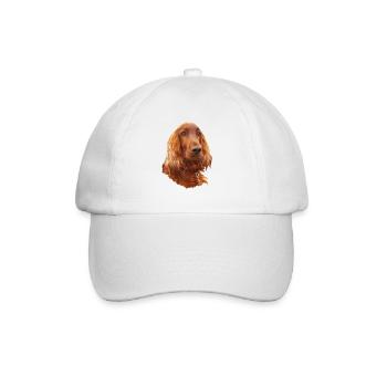 Irish Setter Red - Baseball Cap - white/white - Front