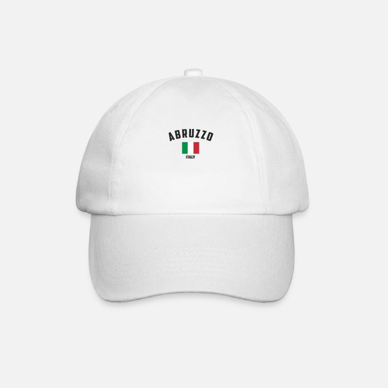 Abruzzes - Casquette classique - blanc/blanc