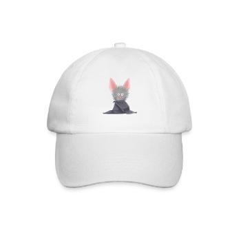 Chauve-souris, Noctambule, Suceur De Sang, Faune, Bébé - Casquette classique - blanc/blanc - Devant