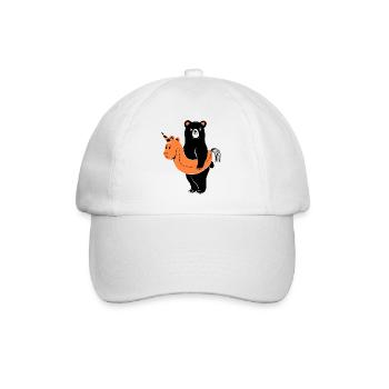 Ours d’été - Casquette classique - blanc/blanc - Devant