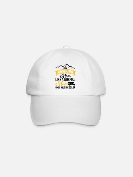 Wohnmobil - Baseballkappe - Weiß/Weiß