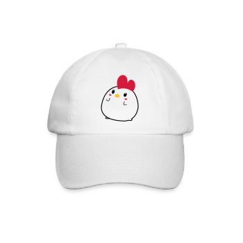 chick - Baseball Cap - white/white - Front