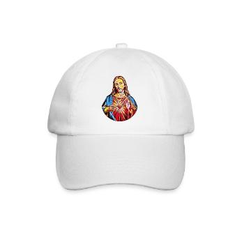 Jésus Christ Jésus-Christ Tourbillon sur l’eau - Casquette classique - blanc/blanc - Devant