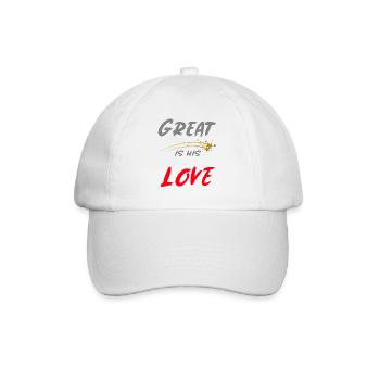 Jesus Jesus Jesus Christian Christian Christian - Baseball Cap - white/white - Front