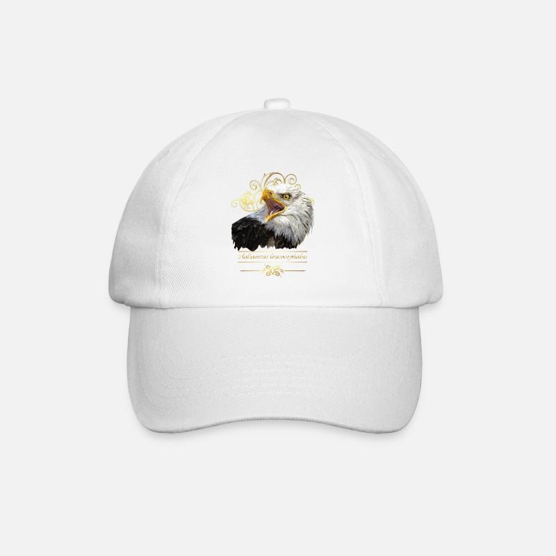 Aigle chauve - Casquette classique - blanc/blanc