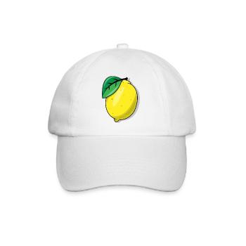 lemon - Baseball Cap - white/white - Front