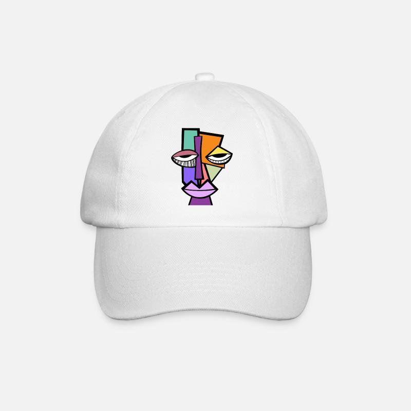 Art - Baseballkappe - Weiß/Weiß