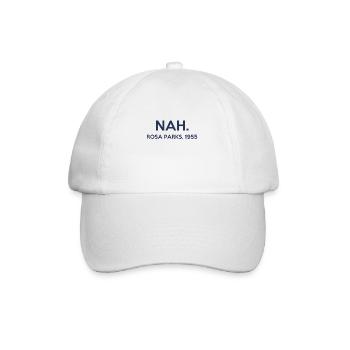 Nah - Rosa Parks - 1955 - Baseball Cap - white/white - Front