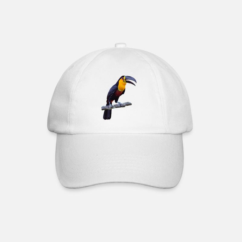 tucan - Baseballkappe - Weiß/Weiß
