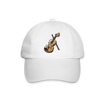 Violon violon - Casquette classique - blanc/blanc - Devant